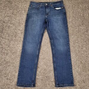 Levi's 511 Slim Fit Jeans Mens 34x32 Blue‎ Good Medium Wash Stretch Denim